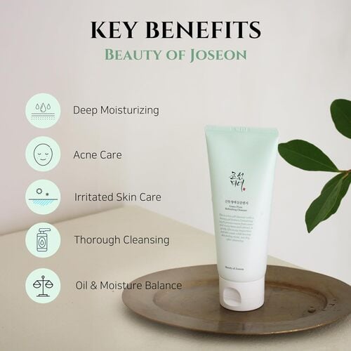 BEAUTY OF JOSEON Green Plum Refreshing Cleanser 100ml (Damaged Packaging) - Image 9