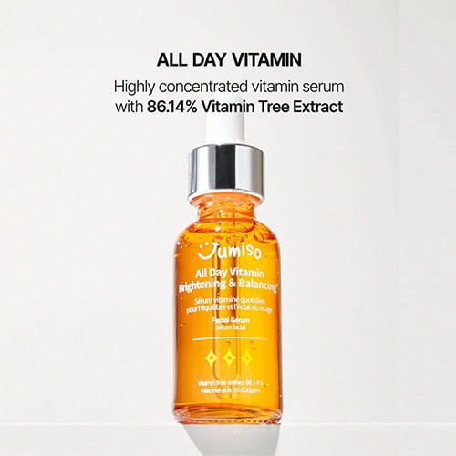 JUMISO All Day Vitamin Brightening Balancing Facial Serum - Image 3