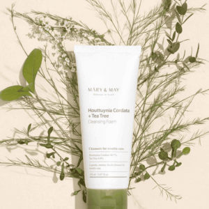 MARY & MAY Houttuynia Cordata Tea Tree Cleansing Foam