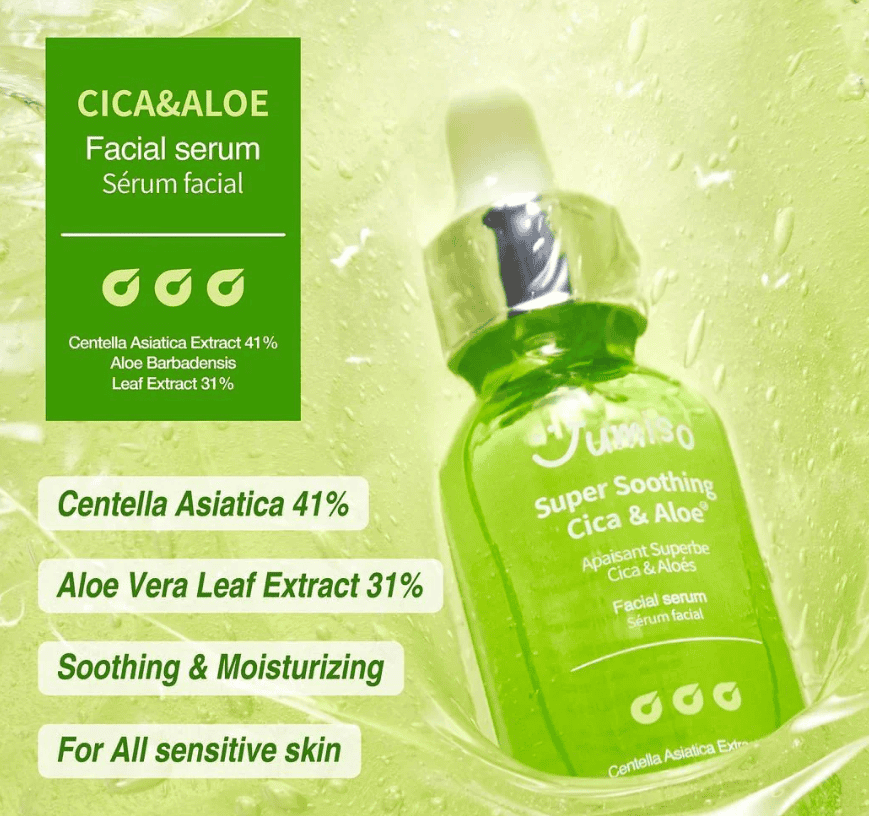 JUMISO Super Soothing Cica & Aloe Facial Serum - Image 4