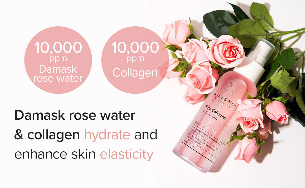 MARY & MAY Rose Collagen Mist Serum 100ml