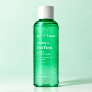 MARY & MAY Vegan CICA Tea Tree AHA PHA Blemish Toner Renew 200ml