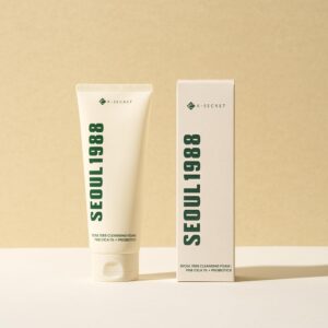 K-SECRET SEOUL 1988 Cleansing Foam: Pine Cica 1% + Probiotics