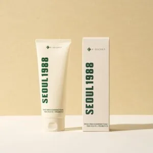 K-SECRET SEOUL 1988 Cleansing Foam: Pine Cica 1% + Probiotics