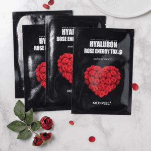 Medi-Peel Hyaluron Rose Energy Tox Ampoule 2X Mask