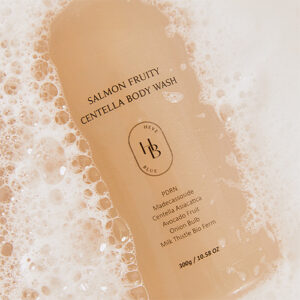 HEVEBLUE Salmon Fruity Centella Body Wash 300g