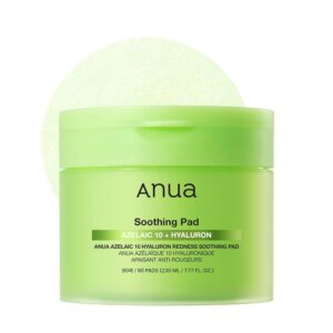 ANUA Azelaic 10 Hyaluron Redness Soothing Pads 230ml (90pads)