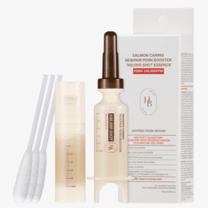 HEVEBLUE Salmon Caring Centella PDRN Booster 100,000 Shot Essence