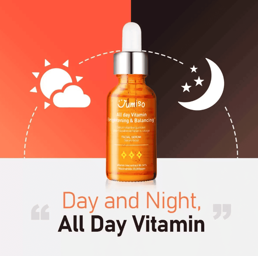 JUMISO All Day Vitamin Brightening Balancing Facial Serum - Image 6