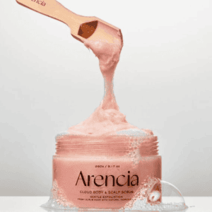 ARENCIA Cloud Body & Scalp Scrub – Lavender and Pear