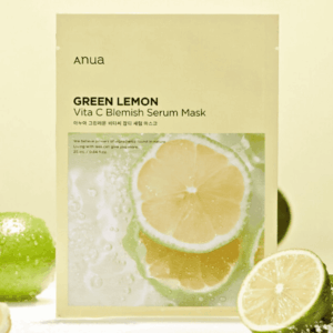 ANUA Green Lemon Vita C Blemish Serum Mask 1ea