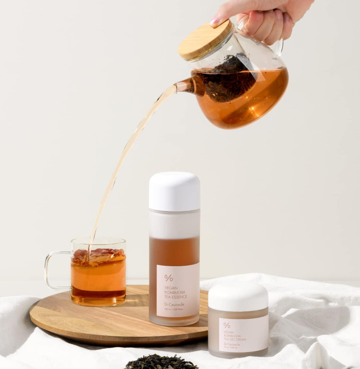 DR. CEURACLE Vegan Kombucha Tea Gel Cream 75g