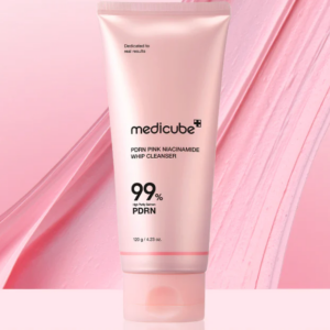MEDICUBE PDRN Pink Niacinamide Whip Cleanser 120g