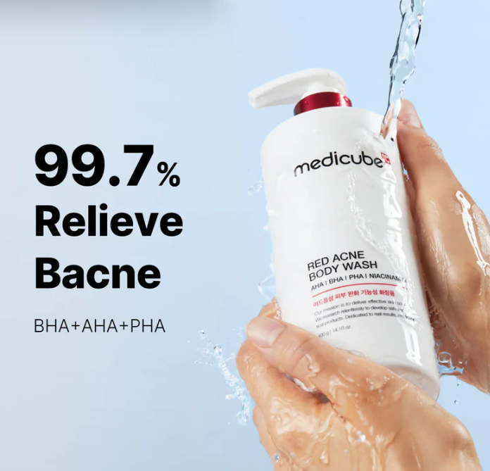 MEDICUBE Red Acne Body Wash 2.0 400g - Image 2