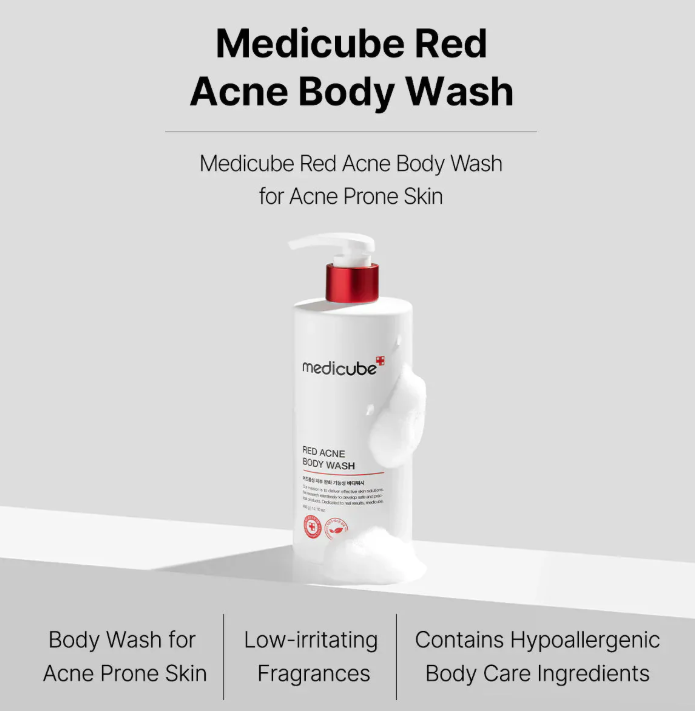 MEDICUBE Red Acne Body Wash 2.0 400g - Image 3