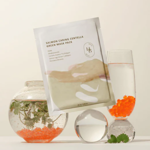 HEVEBLUE Salmon Caring Centella Mask Pack