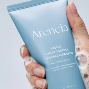 Arencia Hyssop Sebum Control Rice Cake Cleanser 150g