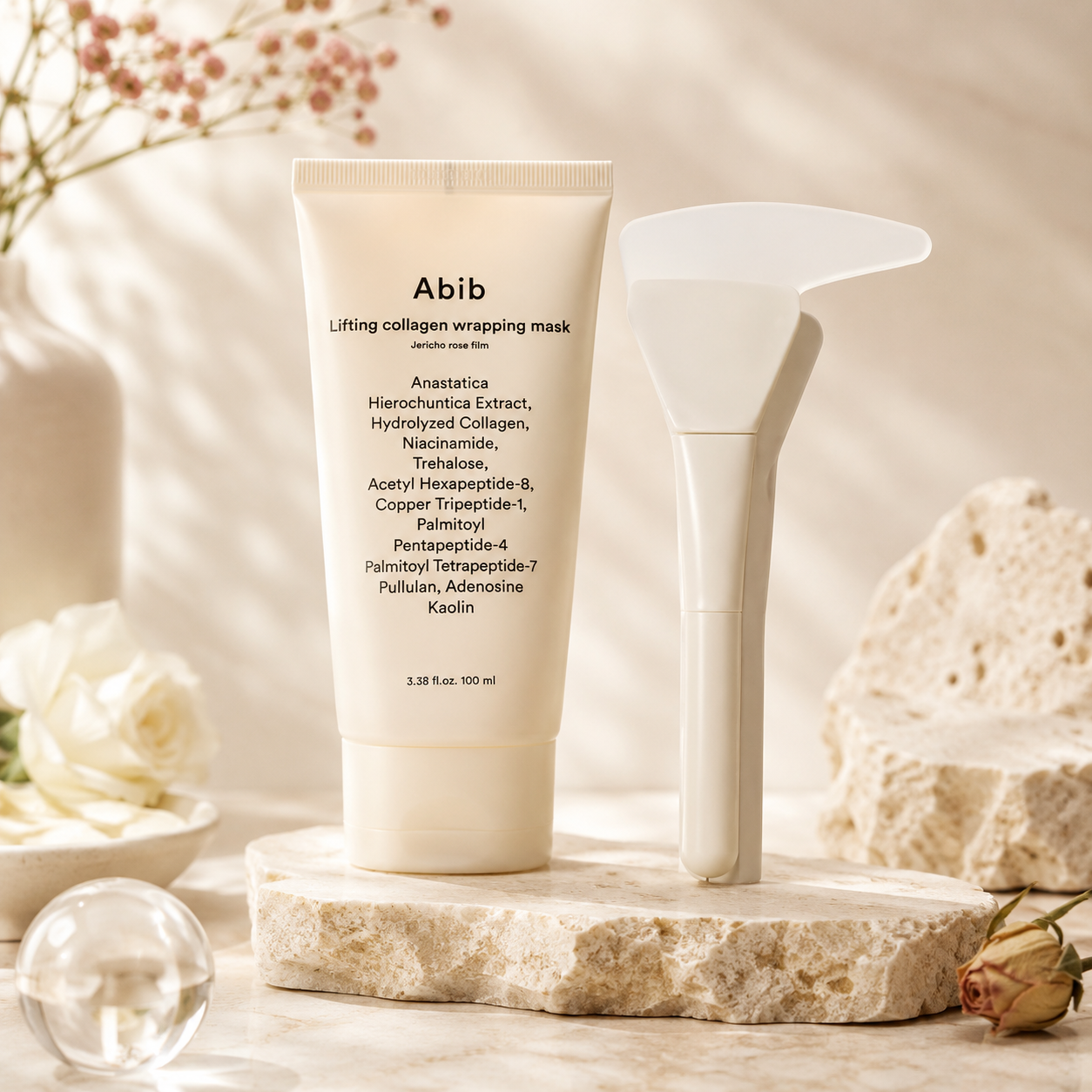 ABIB Lifting Collagen Wrapping Mask Jericho Rose film 100ml - My Skin Rules