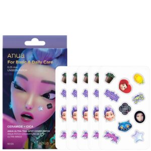 ANUA Kpop Demon Hunters Ultra-Thin Spot Cover Patch Set 55 Patches