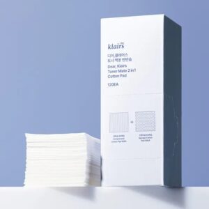 DEAR KLAIRS Toner Mate 2in1 Cotton Pad 120EA
