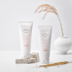 S.NATURE Aqua Rice Foam Cleanser 80ml