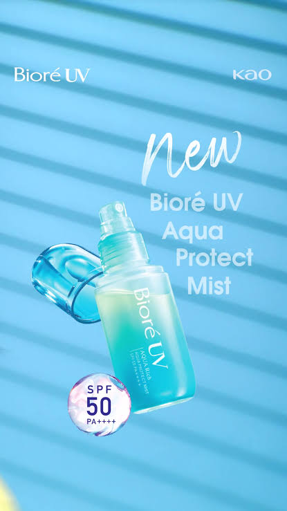 KAO BIORE UV Aqua Rich Aqua Protect Mist SPF50 PA++++ 60ml - Image 2