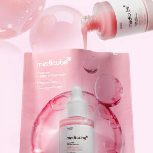 MEDICUBE PDRN Pink Peptide Serum Mask 1ea 23ml