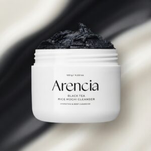 ARENCIA Black Tea & Rice Mochi Cleanser 120g