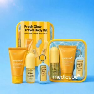 MEDICUBE Fresh Glow Travel Body Kit 3pcs